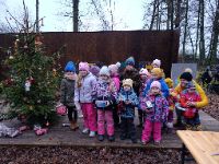 Vánoční nadílka v lesním divadle